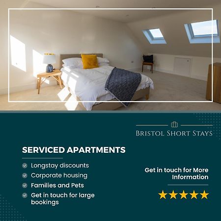 Apartamento Amazing New 3 Double Bed House In Staple Hill! Bristol Exterior foto